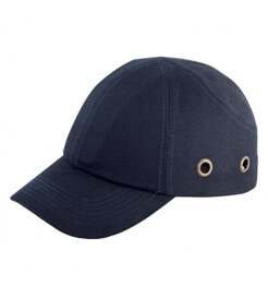 כובע חבטות כחול עם מצחיה ארוכה וחורים לאוורור, מק"ט 33