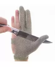 כפפות קצבים 3 אצבעות נירוסטה מלא.