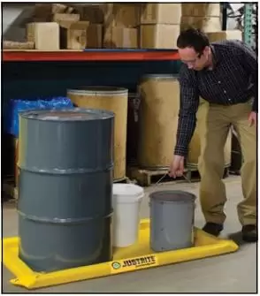 מאצרה גמישה עם דפנות מוקצפות, נפח 5 גלון, מק"ט 28414 Maintenance Spill Berms